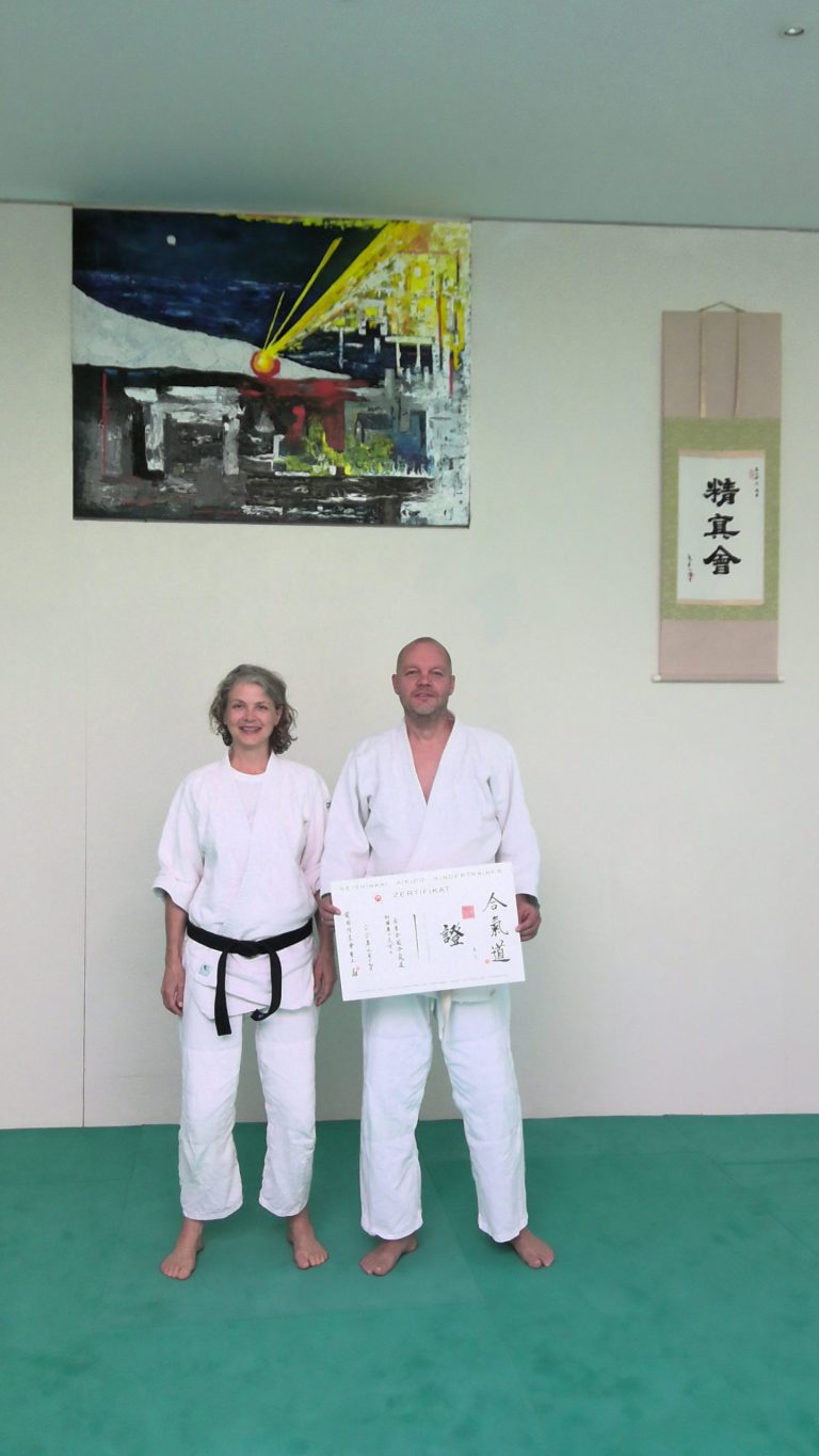 Glückwunsch zum Abschluss der Kindertrainer Ausbildung im Seishinkai Aikido!